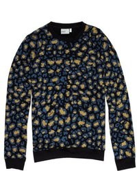Wesc Leopard Crewneck Sweatshirt