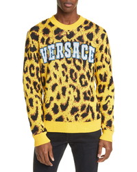 Versace Leopard Sweater
