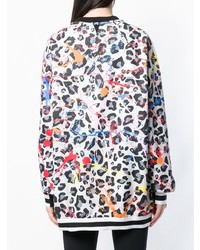 NO KA 'OI No Ka Oi Printed Leopard Sweatshirt