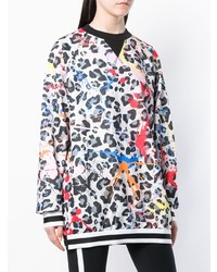 NO KA 'OI No Ka Oi Printed Leopard Sweatshirt