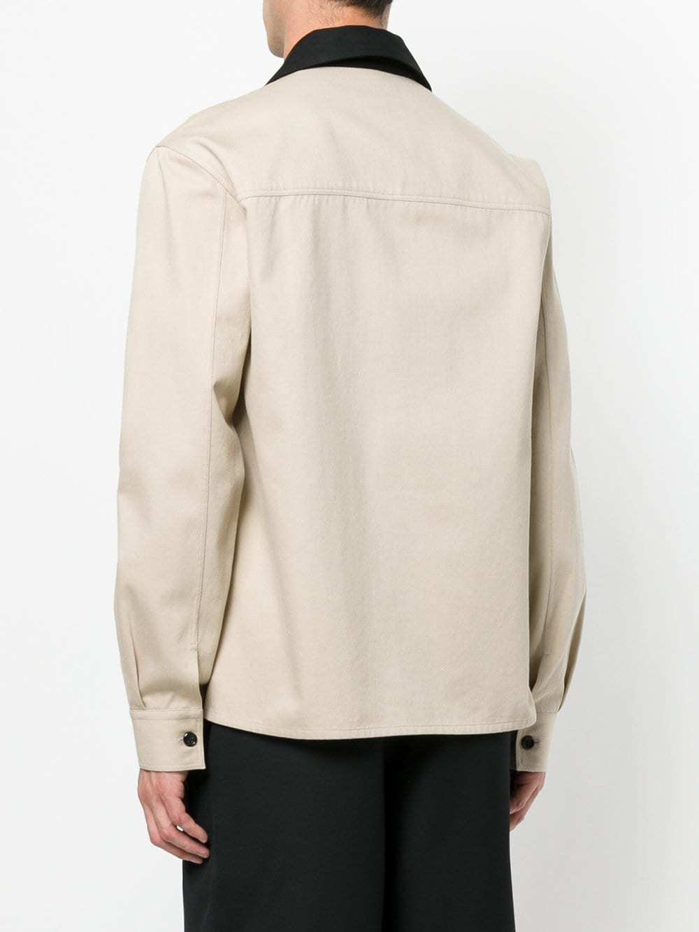 camp collar long sleeve shirt