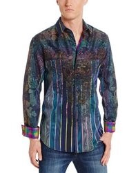 Robert Graham Master Detailer Long Sleeve Woven Shirt