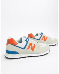 New Balance 574 Trainers In Grey Ml574smg