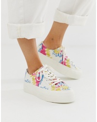 Pull&Bear Flatform Trainers In