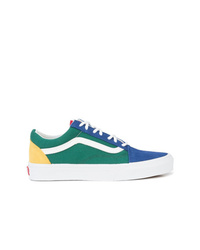 Men's Multi colored Low Top Sneakers by 