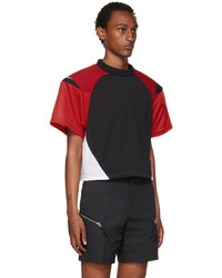 Spencer Badu Red Upcycled Short Sleeve T Shirt