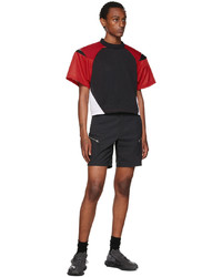 Spencer Badu Red Upcycled Short Sleeve T Shirt