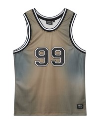 Wesc Gradient Basketball Tank In Dusty Olive At Nordstrom