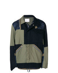 Sacai Patchwork Military Jacket