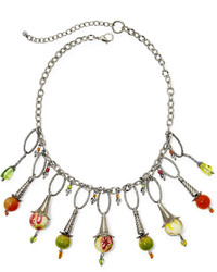 jcpenney Aris By Treska Multicolor Stone Bib Necklace