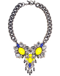 Anton Heunis Colorblocked Crystal Necklace