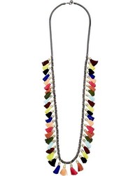 French Connection Drama Tassel Necklace