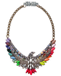 Shourouk Rainbow Phoenix Necklace