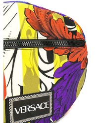 Versace 90s Vintage Logo Oval Belt Bag