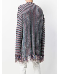Nuur Striped Knit Cardigan