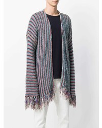 Nuur Striped Knit Cardigan