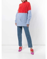 Circus Hotel Knitted High Neck Jumper