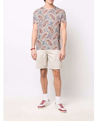 Etro Paisley Print T Shirt