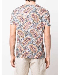 Etro Paisley Print T Shirt