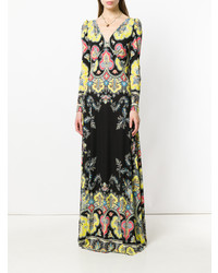 Etro Paisley Print Full Length Dress