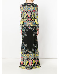 Etro Paisley Print Full Length Dress