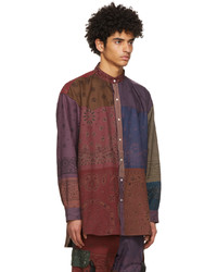 Children Of The Discordance Multicolor Rogic Edition Bandana Patchwork Shirt