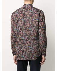 Etro Paisley And Floral Print Shirt