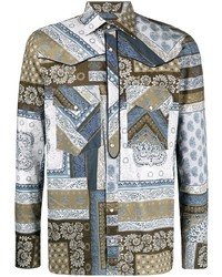 Gabriele Pasini Paisley Print Shirt