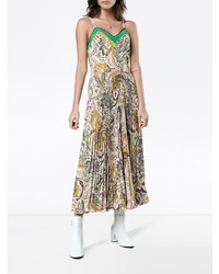 Etro Floral Pleated Dress