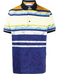 Etro Paisley Print Polo Shirt