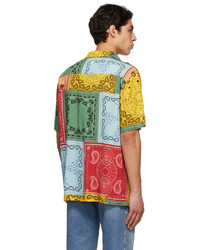 Marcelo Burlon County of Milan Multicolor Bandana Shirt