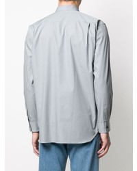 Comme Des Garcons SHIRT Comme Des Garons Shirt Abstract Print Textured Detail Shirt
