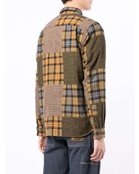 YMC Curtis Patchwork Shirt