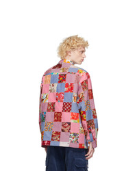 Landlord Multicolor Patchwork Doll Shirt
