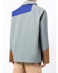 Loewe Colour Block Cotton Jacket