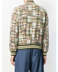 Universal Works Checked Bomber Jacket