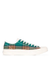Age Checked Low Top Sneakers