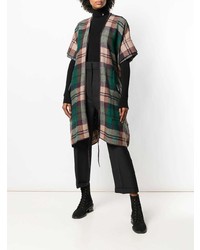 Vivienne Westwood Anglomania Check Oversized Cape