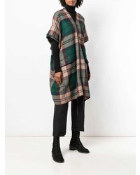 Vivienne Westwood Anglomania Check Oversized Cape