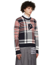 Thom Browne Multicolor 4 Bar Kite Sweater