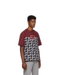 Opening Ceremony Multicolor Plaid T Shirt