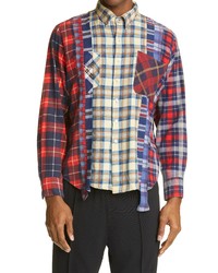 Needles 7 Cuts Flannel Button Up Shirt