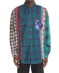 Needles 7 Cuts One Of A Kind Long Sleeve Button Up Flannel Shirt In Assorted At Nordstrom