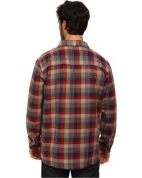 Mountain Hardwear Reversible Flannel Plaid Long Sleeve Shirt