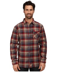 Mountain Hardwear Reversible Flannel Plaid Long Sleeve Shirt