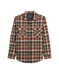 Pendleton Regular Fit Wool Flannel Shirt Jacket