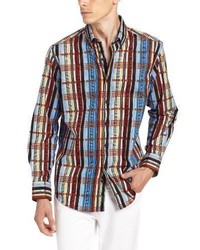 Robert Graham Bellhop Long Sleeve Woven Shirt
