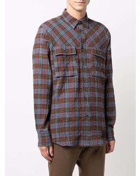 Paul Smith Buttoned Up Checked Shirt