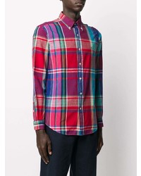 Polo Ralph Lauren Check Pattern Long Sleeve Shirt