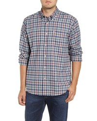 Barbour Coll Tailored Fit Check Thermo Tech Shirt